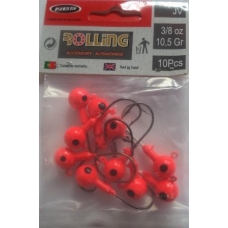 Cabeçotes Amarelos NBS Rolling 10.5Gr 10Pcs